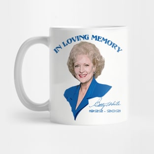 In Loving Memory Betty White Mug